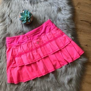 Lululemon Run: Pacesetter Skirt in Pink